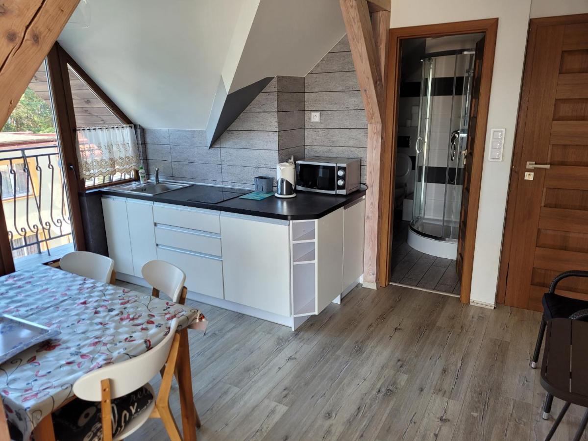 Renatka Przy Plazy Apartman Unieście Kültér fotó